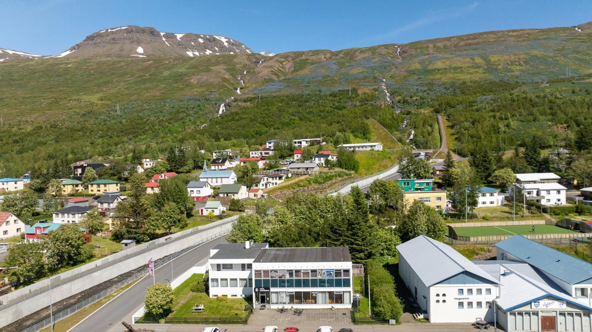 Hotel Eskifjoerthur Exterior foto